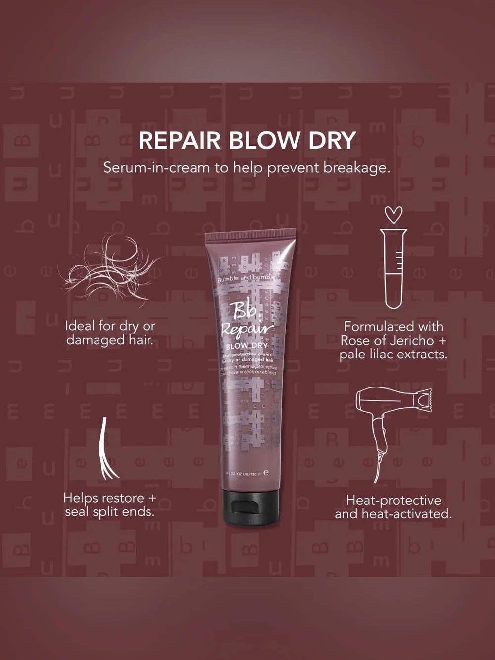 Bumble and bumble Bb. Repair Blow Dry - Heat Protective Creme